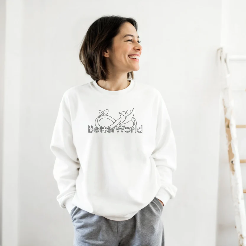 Sweatshirt BetterWorld unisexe